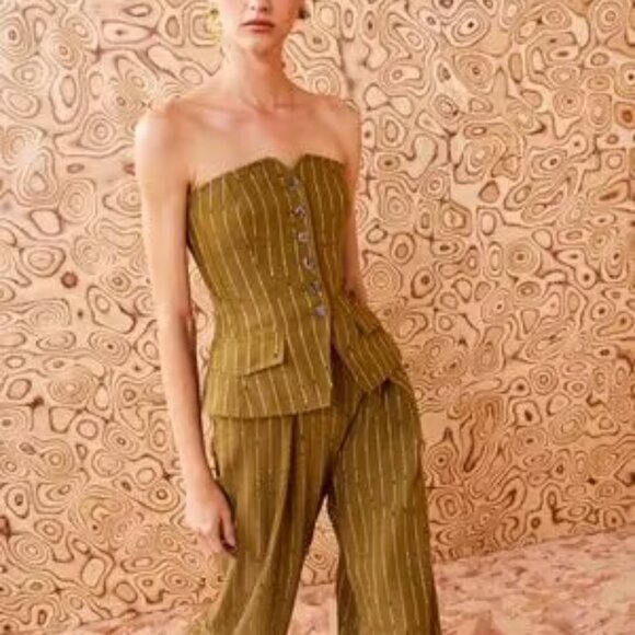NWT - Ulla Johnson Noemie Top Vest in Aspen, Size 6 - Picture 1 of 7